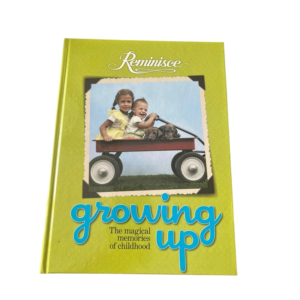 Reminisce Growing Up My Childhood‎ Memories Journal Scrapbook Keepsake